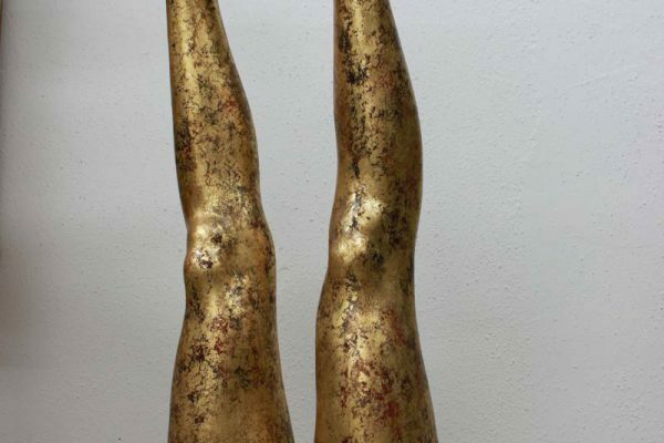 Beine dekorativ vergoldet - Goldcreartiv
