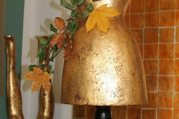 goldene Kleiderpuppe Herbst- Goldcreartiv