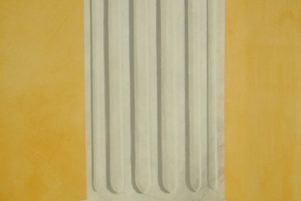 dekorative Säulenimitation